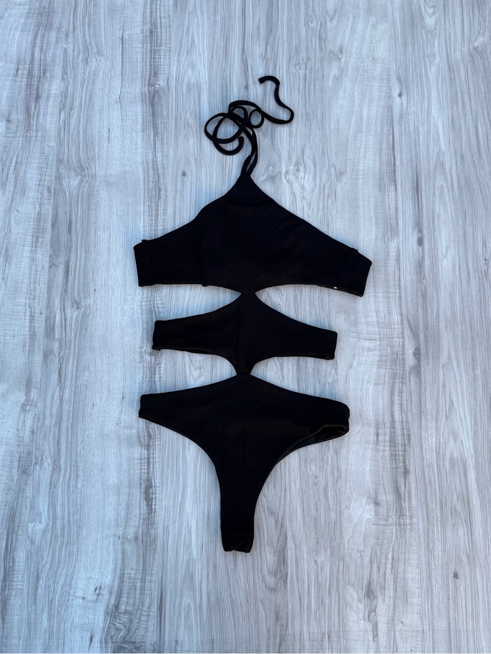 Superdown black cut out bodysuit